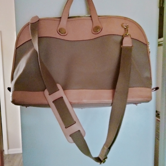 Dooney & Bourke unisex XL cabriolet weekender travel bag tote carry on - Picture 16 of 17